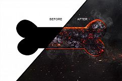 Magma Text Effect Photoshop Action Product Image 4