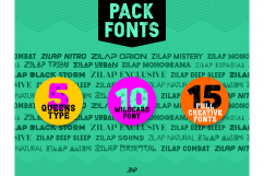 Zilap Wildcard 10 fontpack Product Image 1