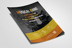 Musical Band Concert Flyer Template Product Image 3