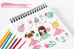 Little Lady Bugs graphics and illustrations Product Image 3