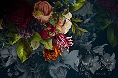 Night and Day Floral Bouquet Graphics Product Image 6