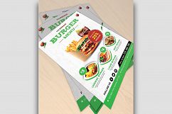 Burger Menu Flyer Discount Product Image 6