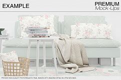 Sofa &amp; Pillow Mockup Product Image 10