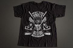 Hockey Logo on Dark Product Image 6