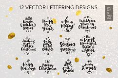 Merry Christmas Vector Set Product Image 2