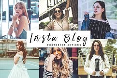 Insta Blog Photoshop Actions Product Image 1