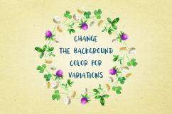 Wild flowers 2. Watercolor set. Product Image 7