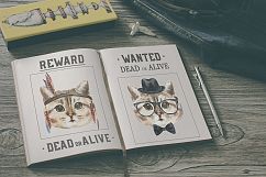 Watercolor Cats.Animal creator Product Image 8