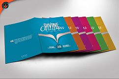 A Divine Christmas Program Photoshop Template Product Image 4