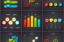 Dark infographics Product Image 3