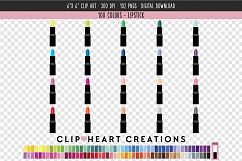 Lipstick Clip Art - 100 Clip Art Graphics Product Image 1