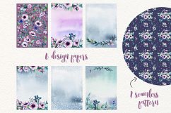 Flowers watercolor set Product Image 6