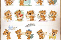 Teddy Bear. Postal collection Product Image 4