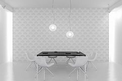White geometric seamless textures Product Image 2