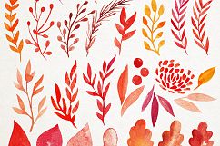 AUTUMN FESTIVAL – watercolor, doodle, lettering, brushes Product Image 6