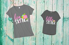 Sister SVG, sisters svg, sister shirts, little Sister 367sv Product Image 1
