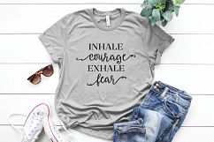 Inhale Courage Exhale Fear Printable Product Image 2