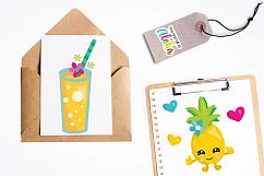 Pineapple party graphics and illustrations Product Image 4