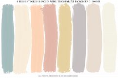 Brush Strokes, Digital Brush Strokes Product Image 2