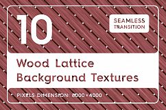 10 Wood Lattice Background Textures Product Image 1