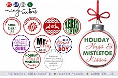 Christmas Floating Ornament Designs SVG DXF cut file Product Image 1