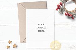Chrismas Mockup | Invitation Mockup | Card mockup Product Image 2