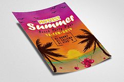 Summer Beach Party Flyer Product Image 2