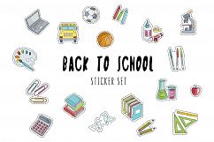 Back to School Stickers Set Product Image 1