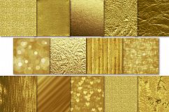 28 Gold Foil Textures / Backgrounds Product Image 3