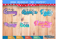 Mini bundle! my super Daddy, Grandpa, Mom Product Image 2