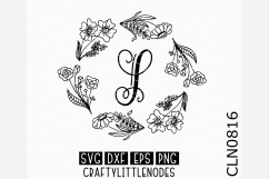 Floral Monogram Pack Product Image 3