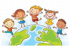 Happy Cartoon Kids Bundle, children doodle, kids doodle Product Image 6