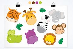 Animal Faces graphics and illustrations Product Image 2