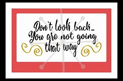 Don`t look back... Product Image 1