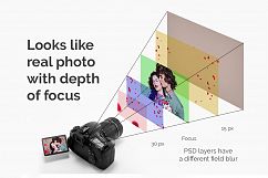21 Rose Petal Photoshop Overlays Product Image 2
