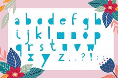 Hello Summer Cutout Font Product Image 5