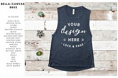 Bella Canvas TShirt Mockup Bundle Beach House Summer Style Product Image 5