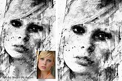 Ink Art Photoshop Action Product Image 19