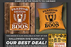 Phantom Brewing Purveyor of Fine Boos Svg File - 4031 Product Image 2