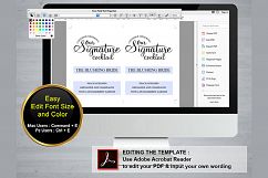 Signature Cocktail Sign Printable, Cocktail Sign, DAD_13 Product Image 2