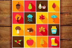 Autumn Flat Icons Product Image 5