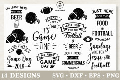 Game Day Football SVG Bundle - MB11 Product Image 1