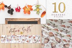 Gifts of autumn PNG watercolor set Product Image 8