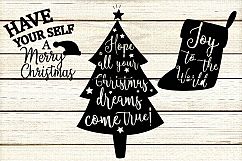 Christmas Quotes bundle svg cutting files | quotes svg Product Image 7