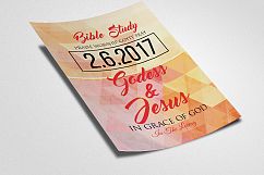 Bible Study Jesus Church Flyer Product Image 2