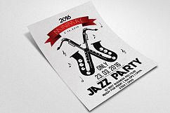 Jazz Music Party Flyer Product Image 2
