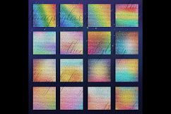 16 Rainbow Glitter Digital Papers, Gradient Ombre Glitter Product Image 4