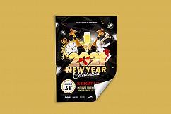 NEW YEAR PARTY FLYER 3 Product Image 3