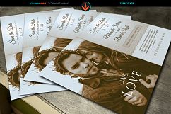 Retro Wedding Invite Template Product Image 3