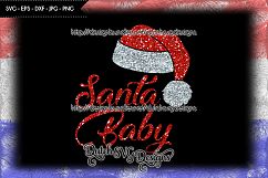 Cutting file Santa Baby, christmas svg, santa svg Product Image 2